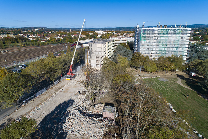 Démolition Laden-Petit-Train