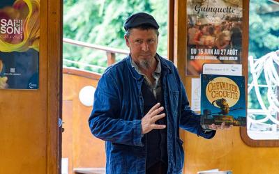 Partir en Livre 2023 avec le Colporteur d'histoires Grégoire Albisetti