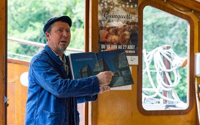 Partir en Livre 2023 avec le Colporteur d'histoires Grégoire Albisetti