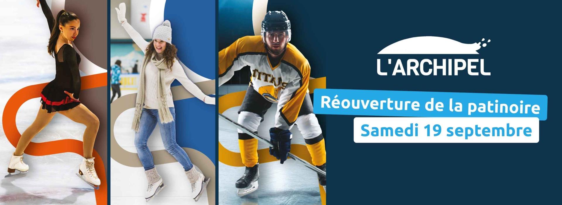 Réouverture de la patinoire