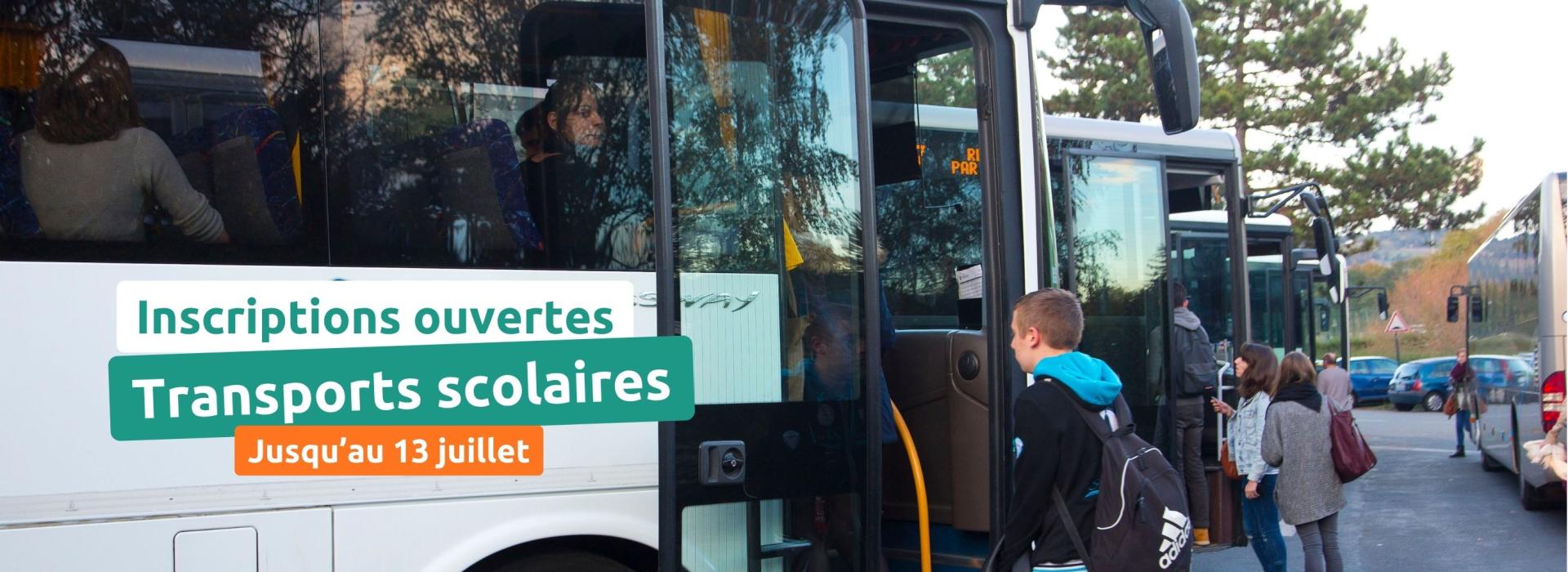Ouverture des transports scolaires